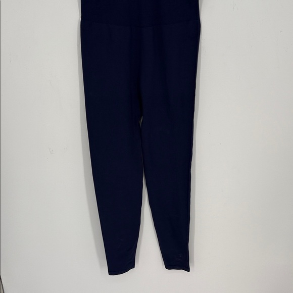 NWT VICTORIA’S SECRET PINK BLUE SEAMLESS WORKOUT ONESIE, SIZE M - Picture 7 of 7